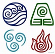 « Avatar - Symboles d'éléments » par alisa-mmxii | Redbubble | Avatar ...