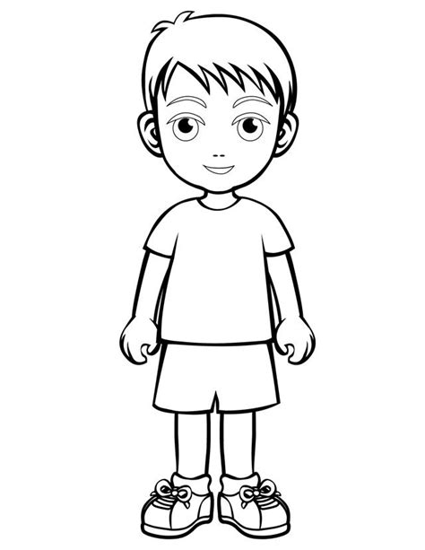 Boy Coloring Pages Printable