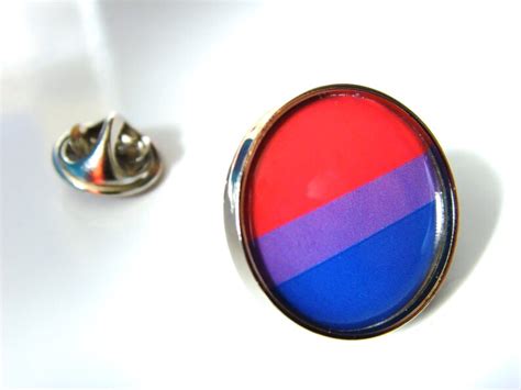 Bisexual Flag Lgbt Movement Gay Pride Lapel Pin Badge Tie Tack Etsy Uk