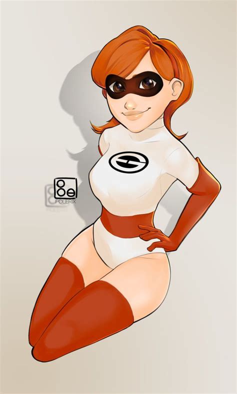 Elastigirl From The Incredibles Comic Art Girls Disney Art The