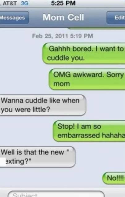 Awkward Text Messages Others