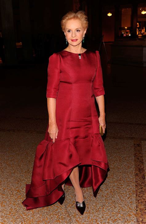 2010 The Cut Red Evening Gowns Evening Wear Carolina Herrera Dresses Mom Dress Knee Length