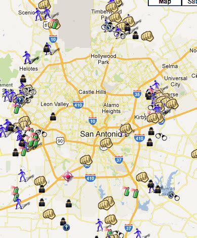 SpotCrime The Public S Crime Map Bexar County TX Is On SpotCrime