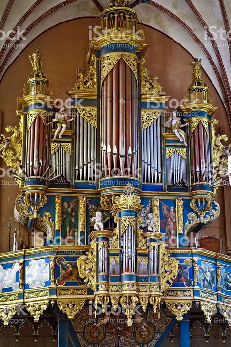 17th Century Style Baroque Pipe Organ Frombork Cathedral Poland