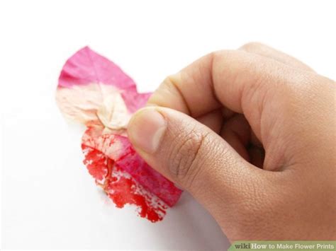 How To Make Flower Prints 8 Steps With Pictures Wikihow Fun
