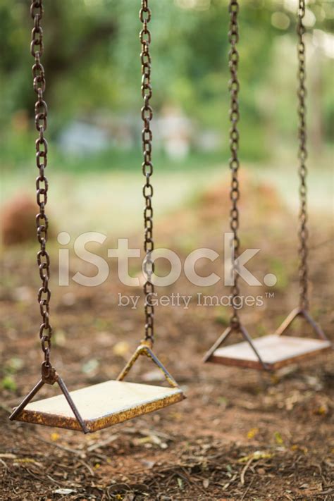 Empty Swing Stock Photo Royalty Free Freeimages