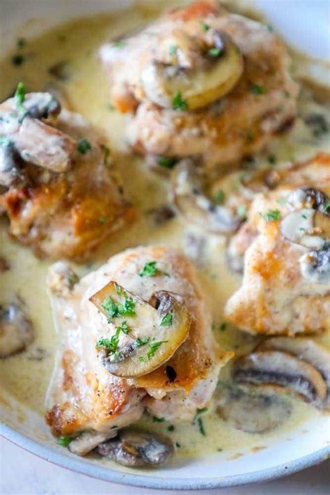 Creamy Garlic Mushrooms Jamie Oliver La Comida Deliciosa Recipbestes