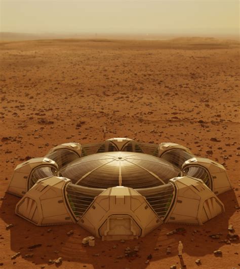 Dome An Innovative Martian Base Concept Space Settlement Progress