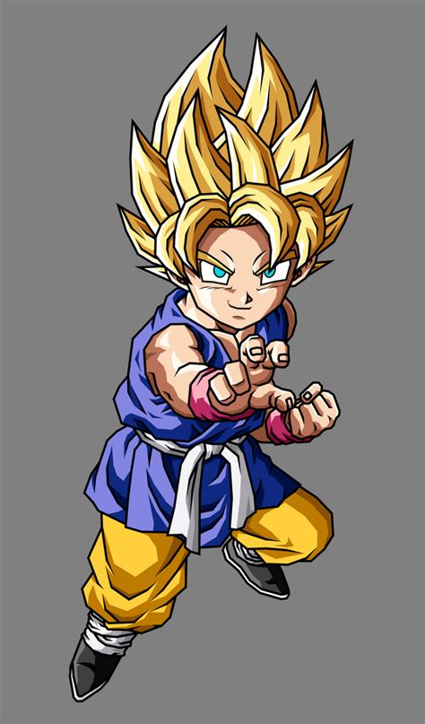 Kid Goku Ssj1 Gt By Gokussj20 On Deviantart