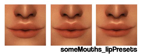 Somemouthslippresets Vibrantpixels On Patreon Sims Sims 4 Lip Shapes