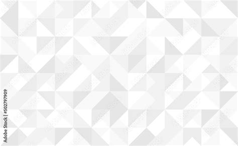 Triangles Background Texture Geometric Pattern Abstract White And