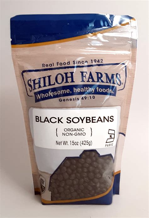 Black Soybeans Organic Shiloh Farms Online Marketplace
