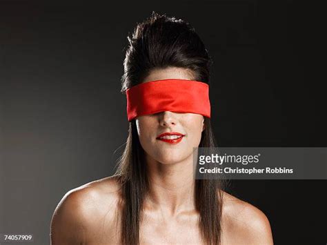 blindfold woman photos and premium high res pictures getty images