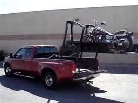 Do you have to transport your motorcycle? The only way to transport the bike! X-tra Lift - YouTube