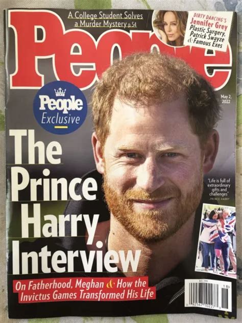 People Magazine May 2nd 2022 Prince Harry Interview £622 Picclick Uk