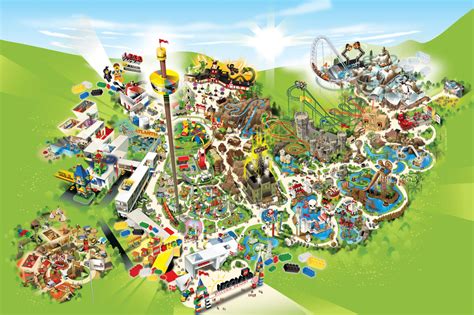 Legoland Germany Map