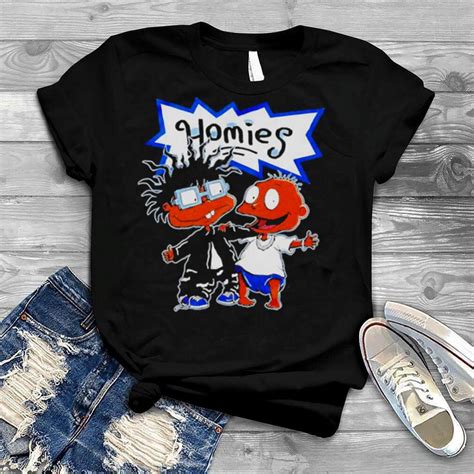 Homies Rugrats Match Jordan 5 Retro Racer Blue Shirt