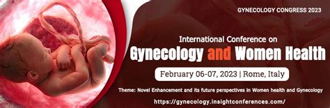 Gynecology Congress 2023 International Conference On Gynecology And
