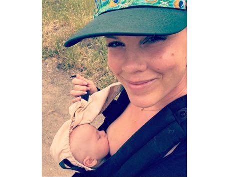 Photos Celebrity Moms Breastfeeding Their Babies In Public