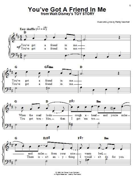 The main problem with finding free printable disney sheet music these days has to do with the fact that virtually everything that harbors the name disney in any shape or form is protected under strict copyright laws. Preview