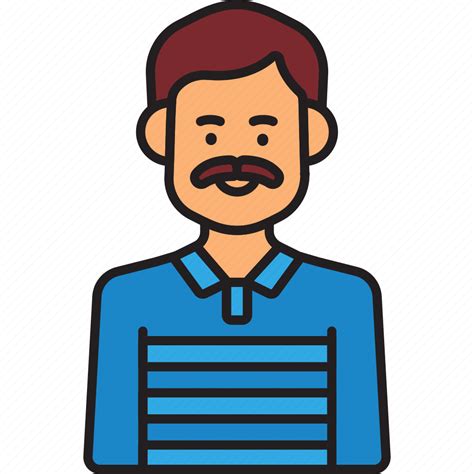 Father Avatar Dad Male Man Moustaches Icon Download On Iconfinder