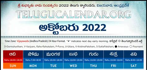 Telugu Calendar India 2022 January Calendar 2022