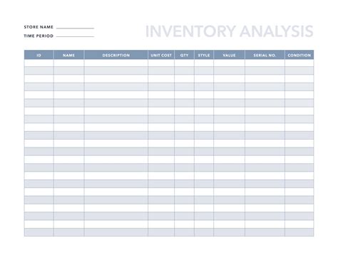 Printable Inventory Management Form Inventory Sheet Ubicaciondepersonas Cdmx Gob Mx