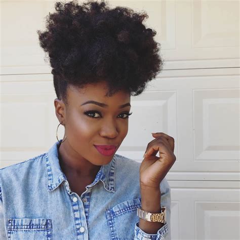 Create The Perfect Afro Puff