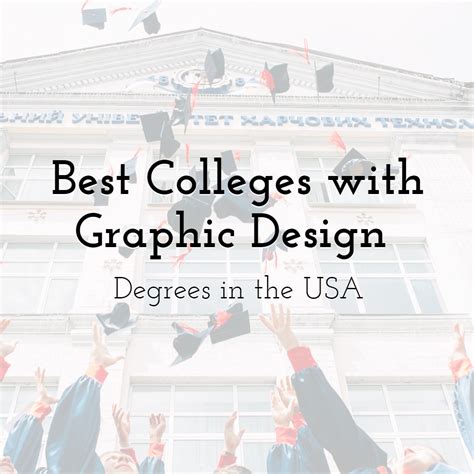 Best Colleges With Graphic Design Degrees In The Usa