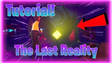 Tutorial How To Build The Cube Cradlelast Reality In Fortnite