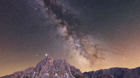 Milchstraße In Den Dolomiten Spektrum Der Wissenschaft