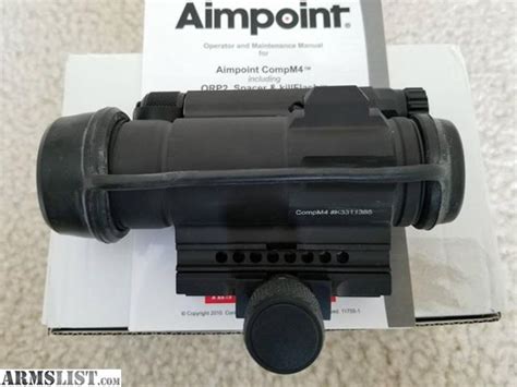 Armslist For Sale Aimpoint Comp M4 M68 Cco Red Dot Sight