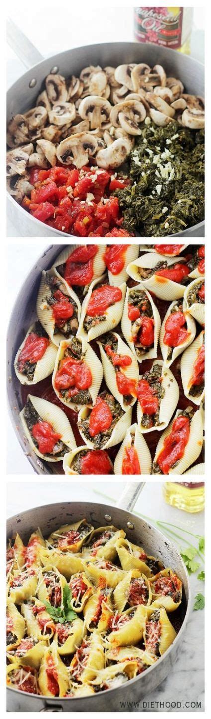@hungrylankan hungry lankan these delicious jumbo shells are filled with cheese, chicken, and herbs and baked with marinara and more cheese on the top. Pasta Shells Stuffed Gluten Free 20+ Ideas | Recipes, Food ...