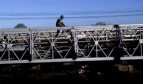 Fotos Instalaci N De Puente Mecano En La Comuna De San Pedro De La