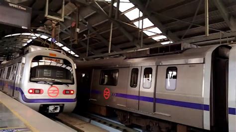 World Class Delhi Metro Violet Line Youtube