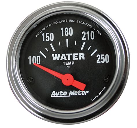 Gauge Water Temp Autometer 2 116 Air Core 100 250f