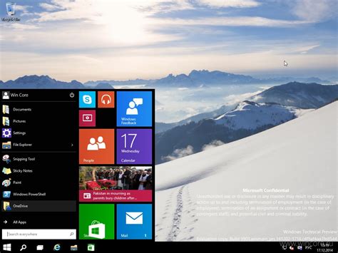 Windows 10 Technical Preview Build 9901 основные нововведения