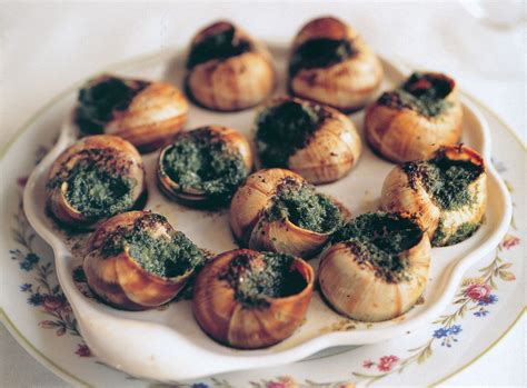 Snails In Their Shells With Garlic And Herb Butter From New Bistro By