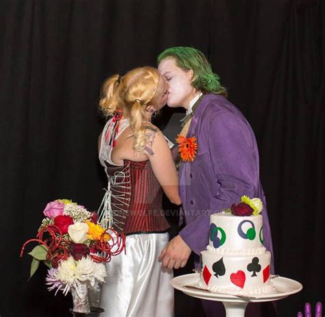 Harley And Joker Wedding V By Moonewolfe On Deviantart