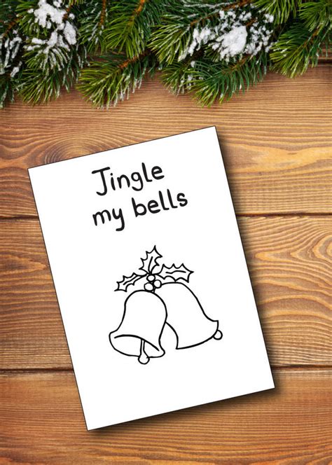 Jingle My Bells Christmas Card By Loveday Designs