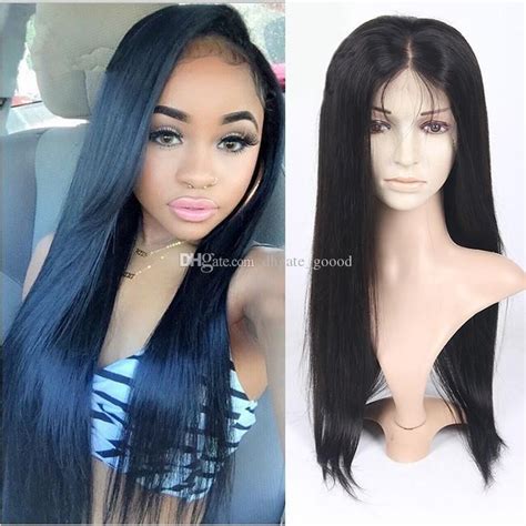 Pin On Silk Straight Silk Base Top Full Lace Wigs