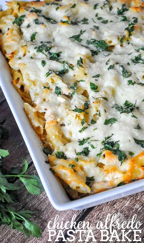 Cook until golden and cooked through, 8 minutes per side. Chicken Alfredo Pasta Bake | Recipe | Yummy casseroles ...