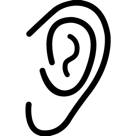 Ear Vector Svg Icon Svg Repo