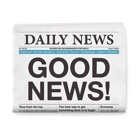 700 Good News Headline Stock Photos Pictures And Royalty Free Images