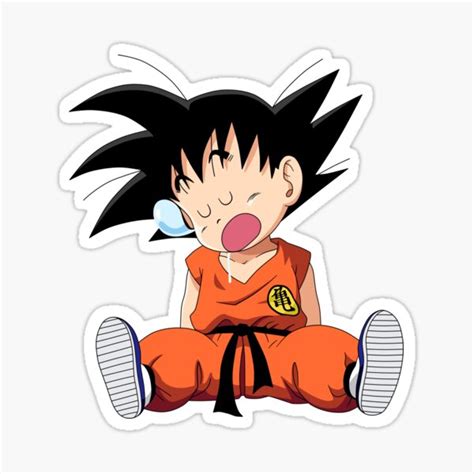Kid Goku Stickers Redbubble