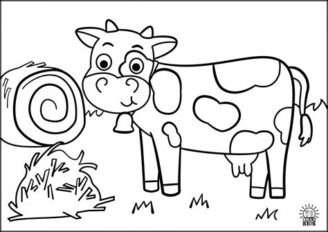 Coloring Pages Of Cows