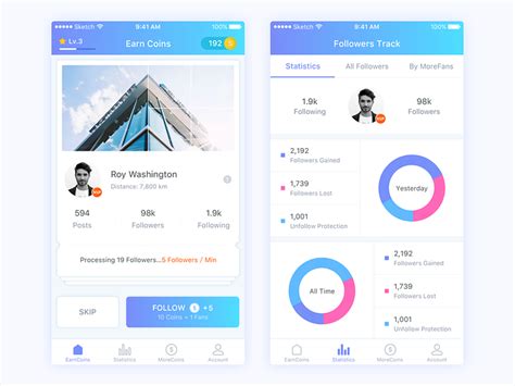 Morefans App Design By Lorne Zeng On Dribbble