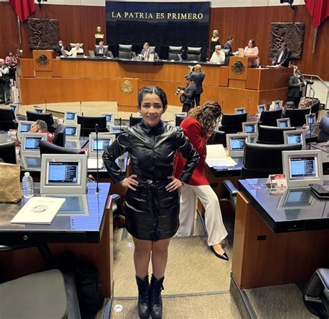 La Jornada Senadora Claudia Balderas Renuncia A Morena Se Suma Al Pri