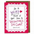 Funny Valentine's Day Card - Weird and Awkward for New Couples ...