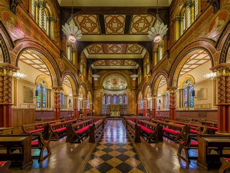 Kings College Chapel London Uk Sir George Gilbert Scott 1864